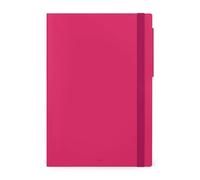 Legami - Raspberry 2026 Large Daily Planner 12 Months, Elastic Closure, Diary from January 2026 to December 2026, in FSC Certified Paper, 17 x 24 cm