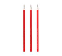 Legami Refill for Erasable Gel Pen, Set of 3 Refills, 13 cm Height, Red Thermosensitive Ink, 0.7 mm Tip