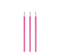 Legami Refill for Erasable Gel Pen, Set of 3 Refills, 13 cm Height, Pink Thermosensitive Ink, 0.7 mm Tip