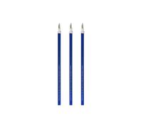 Legami - Refill for Erasable Gel Pen, Set of 3, Height 13 cm, Blue Thermosensitive Ink, Tip 0.7 mm