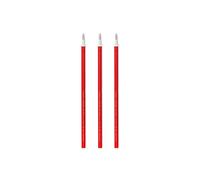 Legami Refill for Erasable Gel Pen, Set of 3 Refills, 13 cm Height, Red Thermosensitive Ink, 0.7 mm Tip