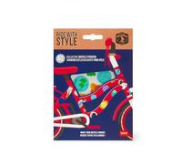 Legami Reflective Stickers for Bicycle-Ride with Style, Reflective Stickers, Sun and Rain Resistant, Easy to Apply and Remove, Bike Decorations for Children, Space