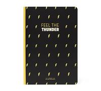 Legami - Ruled Notebook, A5, Medium, 14.2 x 21 cm, White Paper, 80 Pages, Singer Stitched Binding