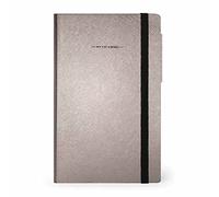 Legami My Notebook Medium Lined - Grey Diamond, Grey