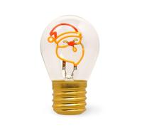 Legami - Santa Claus Table Lamp for Indoor Use Only, Rechargeable with USB Cable, Wireless