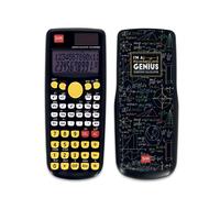 Legami - Count On Me Scientific Calculator, Genius Theme, 3 Modes, Base, Scientific Functions and Statistical Calculations, Sliding Cover, Digital, Dual Power