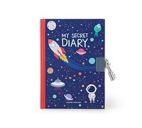 Secret Diary With Padlock - Space