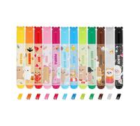 Teddy Friends Set Of 12 Markers