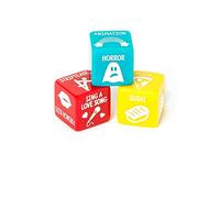Legami Set of 3 Acrylic Dice 2.2 x 2.2 cm Dice Bag Polyester Date in Progress