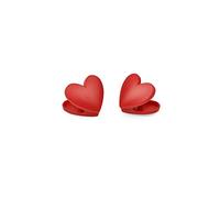 Legami Set of 6 Pack Clips, for Close Packages, 4.5x4 cm, Heart Theme, One Size