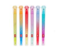 Legami - Set of 6 Meow Dual Tip Markers Water Based Ink