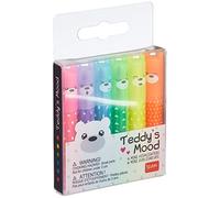 Legami - Set of 6 mini highlighters Teddy's Mood, 6 pieces (1 pack)