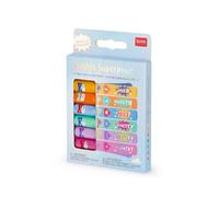 Legami Set of 6 Mini Highlighters - Teddy's Superpower