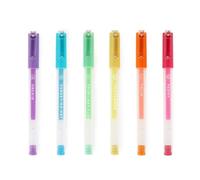 Pastel Set Of 6 Mini Gel Pens