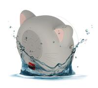LEGAMI Singing in the Shower Hands-Free Water-Resistant Bluetooth Speaker - Kitty