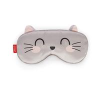 Legami - Sleep Mask Nap Queen Sleeping Mask with Adjustable Elastic, Super Soft, Kitty Theme, Polyester, 20.5 x 10 x 1 cm