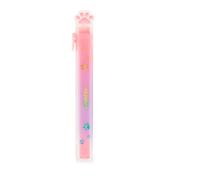Legami - Meow Retractable Eraser, 1 Eraser + 1 Refill Included, Refillable, Erases and Leaves No Residues