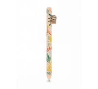 LEGAMI Sloth Take It Easy Retractable Ballpoint Pen - Free Hugs | Ballpoint Pen with Sloth Figure & Plant Design | Retractable Tip | Original Stationery for Office, School & Study