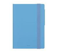 Legami - Small 2026 Daily Diary, Retro Blue, 12 Months, Elastic Closure, Diary from January 2026 to December 2026, in FSC Certified Paper, 9.5 x 13.5 cm