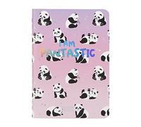 Legami - Small Lined Notebook, A6, 80 Pages, FSC® Certified Paper, 100 g/m² Paper, 9 x 13.5 cm, Panda Theme