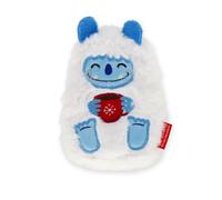 Legami - Sos Winter Hand Warmer, Polyester, PE, Yeti Theme, Suitable for Cold Hands, to Operate it Press the Metal Plate, Duration 30 Minutes, Reusable, 8 x 10 cm