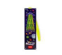 Legami - Space Theme FSC Certified Paper Bookmark - Holds Sengo and Book Closed, 4.8 x 17.5 cm