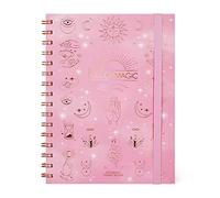 Legami - Spiral Notebook, Large, A5, 200 Detachable Pages, Elastic Closure, Final Pocket, in FSC® Certified Paper, 100 g/m² Paper, 15.5 x 21 cm, Magic Theme