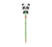 LEGAMI Squeezies Panda Hug Me Pencil - Pencil with Soft Squishy Anti-Stress Attachment - Kawaii Stationery for School, Homework, Notes & Drawing School, Study & Office
