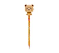 LEGAMI Squeezies Teddy Bear Dream Big Pencil - Pencil with Soft Squishy Teddy Bear Attachment - Anti-Stress Stationery for School, Notes, Drawing & Gift