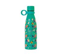 Legami SSB0016 Hot & Cold Thermal Bottle 500 ml, Diameter 7 cm, Lightweight and Durable, Airtight Closure, Removable Silicone Handle, Hummingbirds Theme, Enjoy the Little Thing, BPA and Phthalate Free