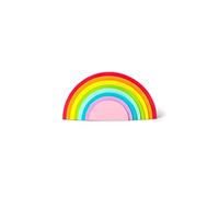 Legami - Sticky Notepad, Rainbow Thoughts, Rainbow Shaped Adhesive Notepad, 12 x 6 cm, 152 Removable and Repositionable Adhesive Sheets