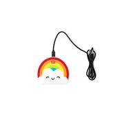 Legami Super Fast 40033015 Wireless Charger for Smartphone, Rainbow Multicoloured