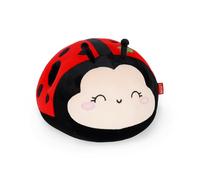 Legami - Super Soft Cushion Ladybug Design Super Soft Hand Warming Opening Gift Idea L 25 x H 26 x W 33 cm - One Piece