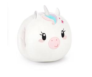 Legami - Super Soft Hand Warming Cushion, Soft and Fluffy Unicorn Plush Cushion