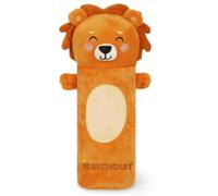 Legami - Super Soft Pencil Case, Lion Theme, Soft Pencil Case, Card with Colouring Pad Included, 100% Polyester, Super Soft Pencil Case