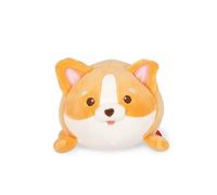 LEGAMI - Super Soft Plush Plush Corgi Theme, Mini Size, with Personalised ID Car