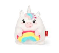 LEGAMI - Super Soft Plush Plush Unicorn Theme, Mini Size, with Personalised ID Card, Stands Alone, 14 x 15 x 12 cm, White