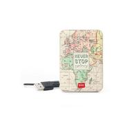 Legami Supercharge Portable Power Bank 5000 mAh Travel Design