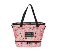 Legami - Sushi Cat Lunch Bag, Insulated Lunch Bag, Spacious Lunch Box 10.8 litre