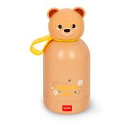 Legami - Hot & Cold BFF Thermal Bottle for Children, Teddy Bear Theme, in 18/8 S