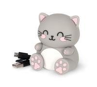 LEGAMI - The Sound of Cuteness Kitty Theme Rechargeable Wireless Speaker with Stand + USB Cable - Mobile Phone Stand - 6 x 8 x 5 cm