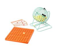 Legami - Tombola, Bingo, 21x23.5 cm, Includes Swivel Metal Ball, 90 Numbered Balls, the Scoreboard, 60 Folders and 300 Number Markers, Automatic Ball Collection