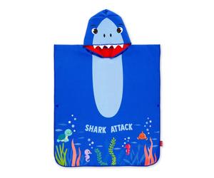 Legami Towelling Poncho For Kids - Shark NEW