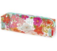 Legami , Transparent Unisex Adult Pencil Case, Flowers, One Size