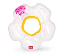 LEGAMI Maxi Inflatable Donut for Swimming Pool, Polyvinyl Chloride, White, Standard