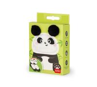 Legami Unisex Children's Panda Non-Slip Socks, black/white, size 26-34. 8.5-2