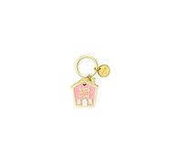 LEGAMI Unisex Enameled Metal Keychain Enamel Metal Keychain, What a Key Ring!, L 7 cm, Zinc, Scooter Theme, Spiral Ring, Polished Finish, Brilliant Colours, Charm for Embellishing the Bag