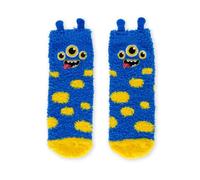 Legami Unisex Kid's Calze Antiscivolo Non Slip Socks, Blue, 26-34
