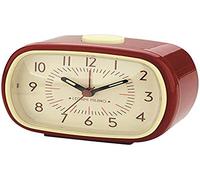 LEGAMI Vintage Alarm Clock with Alarm Red