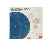 Legami - Wall Calendar 2026, Celestial Maps, Large Wall Calendar, 12 Months and Year Planner in 6 Languages, Space for Notes, Zodiac Signs, International Holidays, 30 x 29 cm